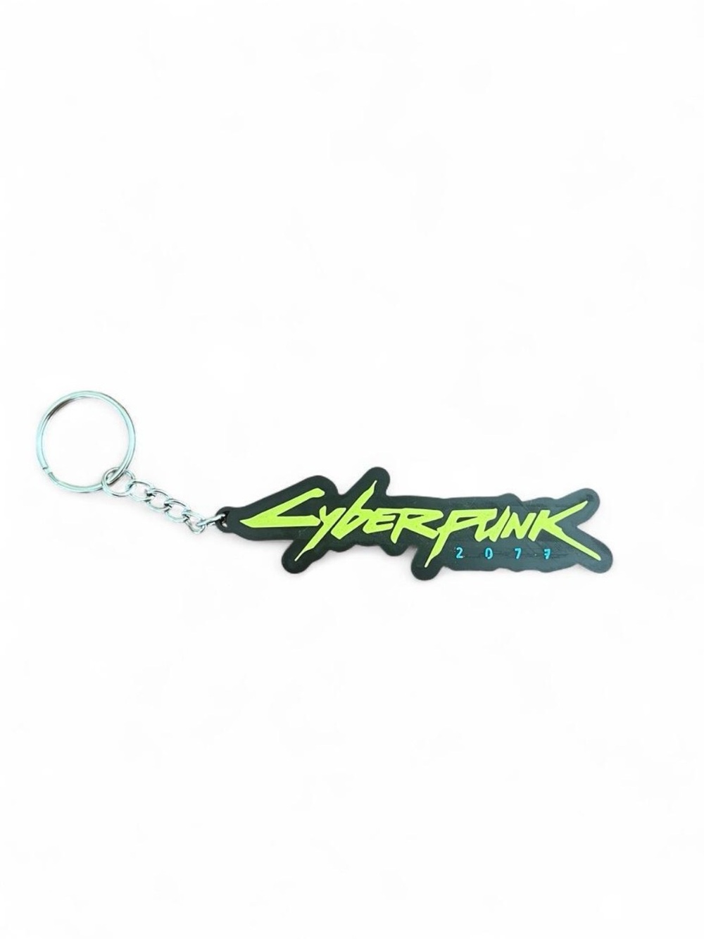 Cyberpunk 2077 Logo Keychain